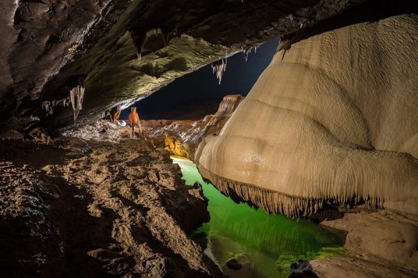Deep inside Paradise Cave - Phong Nha Private Car
